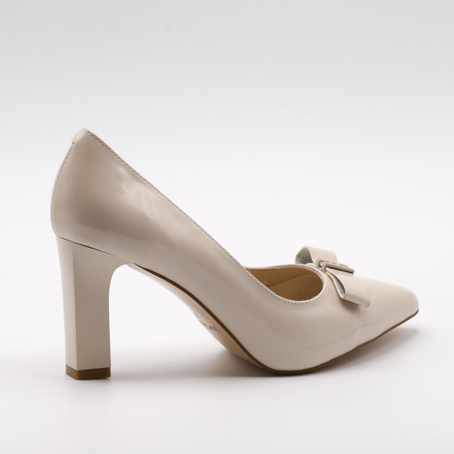 Pantofi cu toc damă din piele naturală 4429