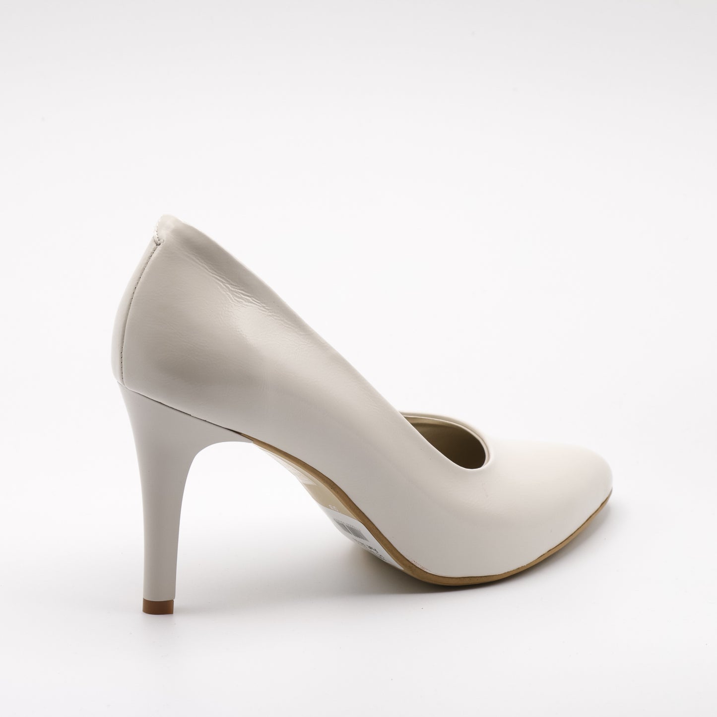 Pantofi cu toc damă din piele naturală lăcuită 3042