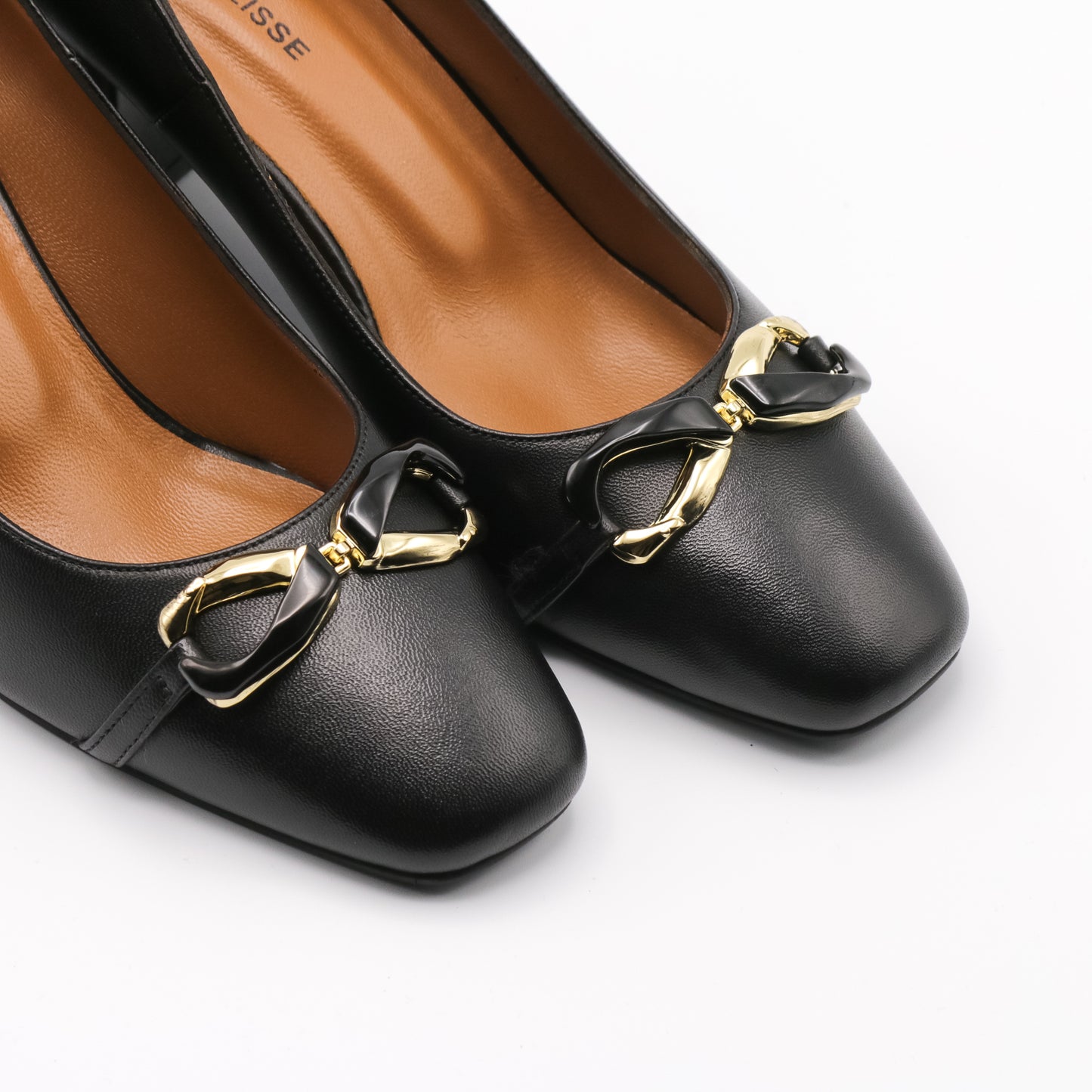 Pantofi cu toc damă din piele naturală H6349