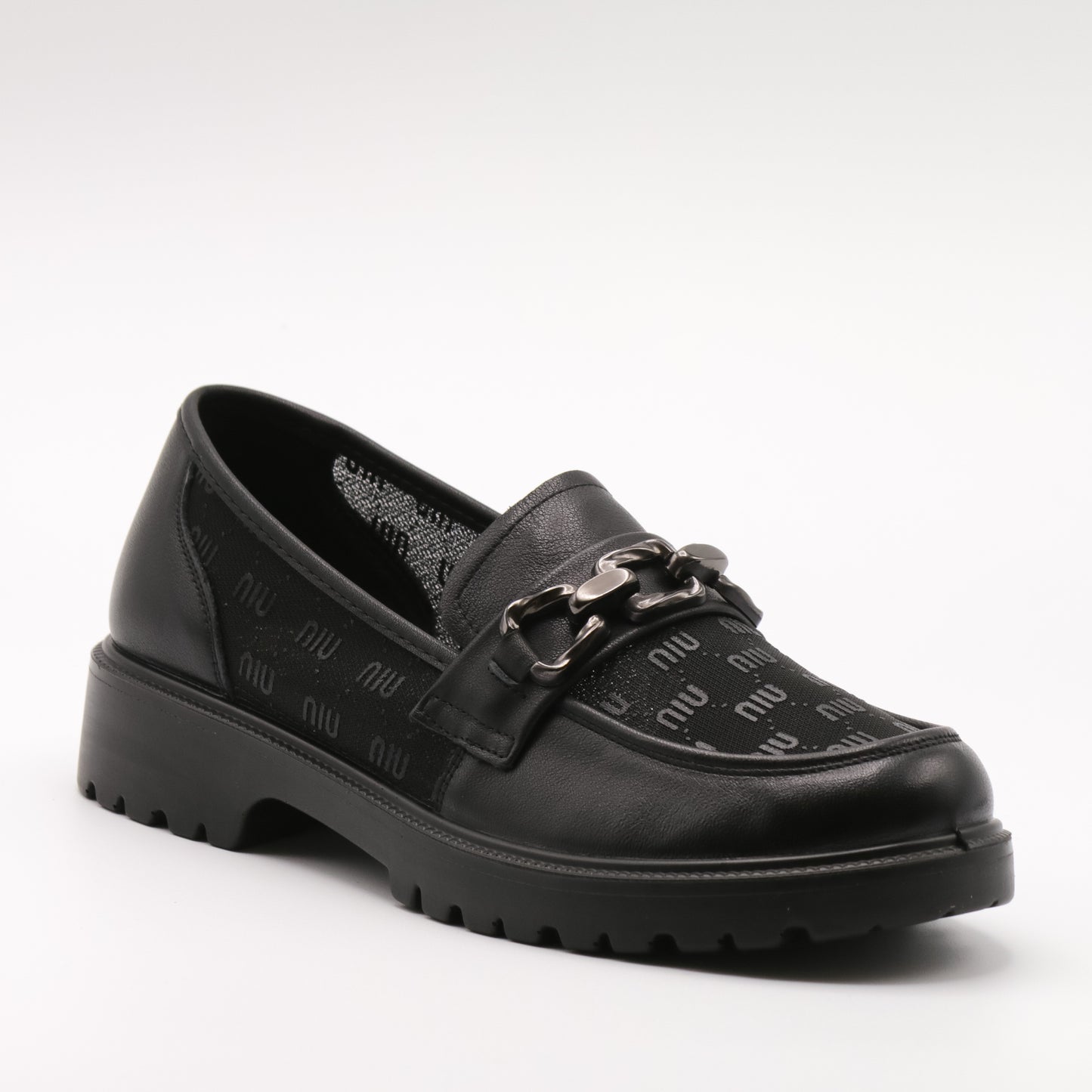 Pantofi casual damă din piele naturală și material textil 230562