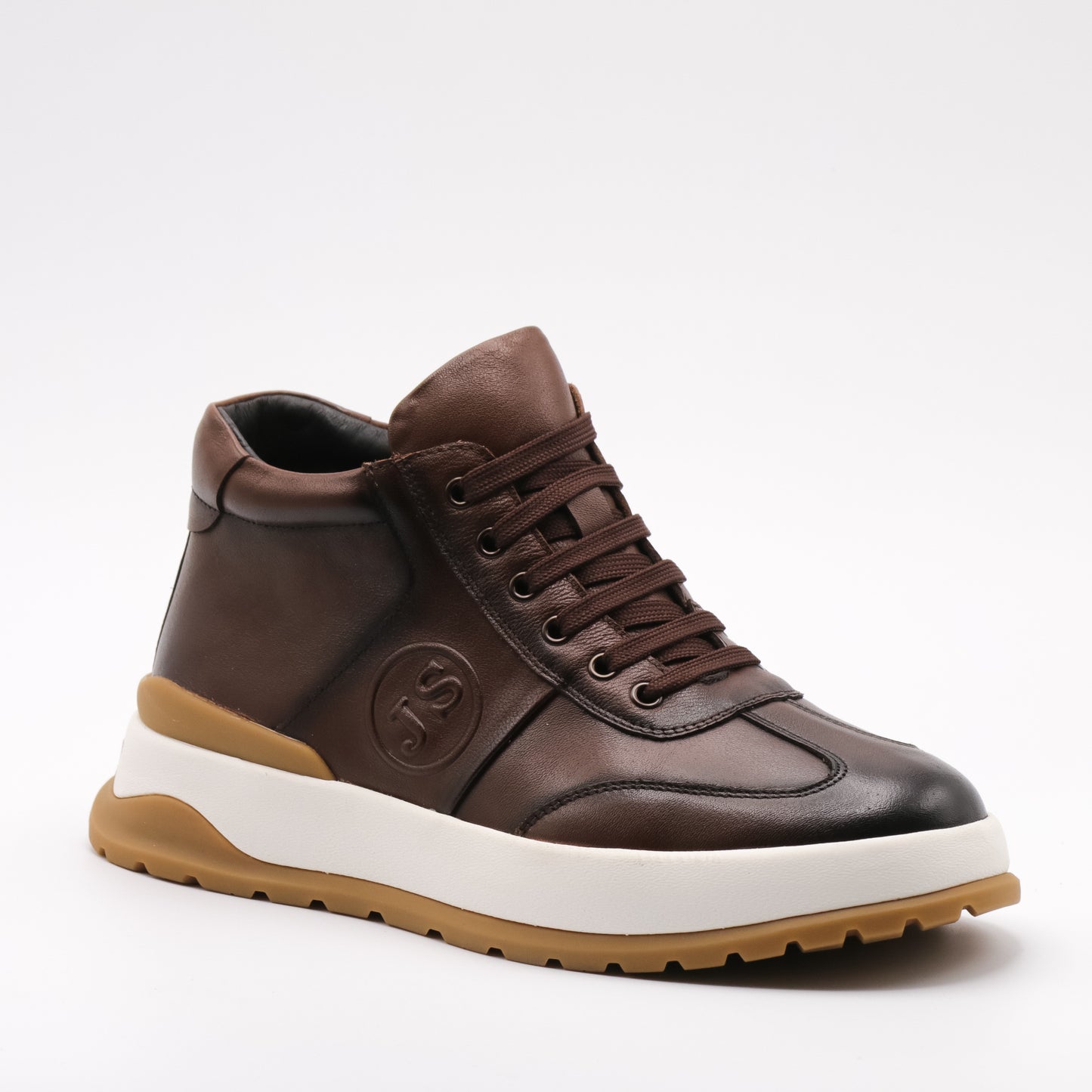 Sneakers bărbați din piele naturala L369