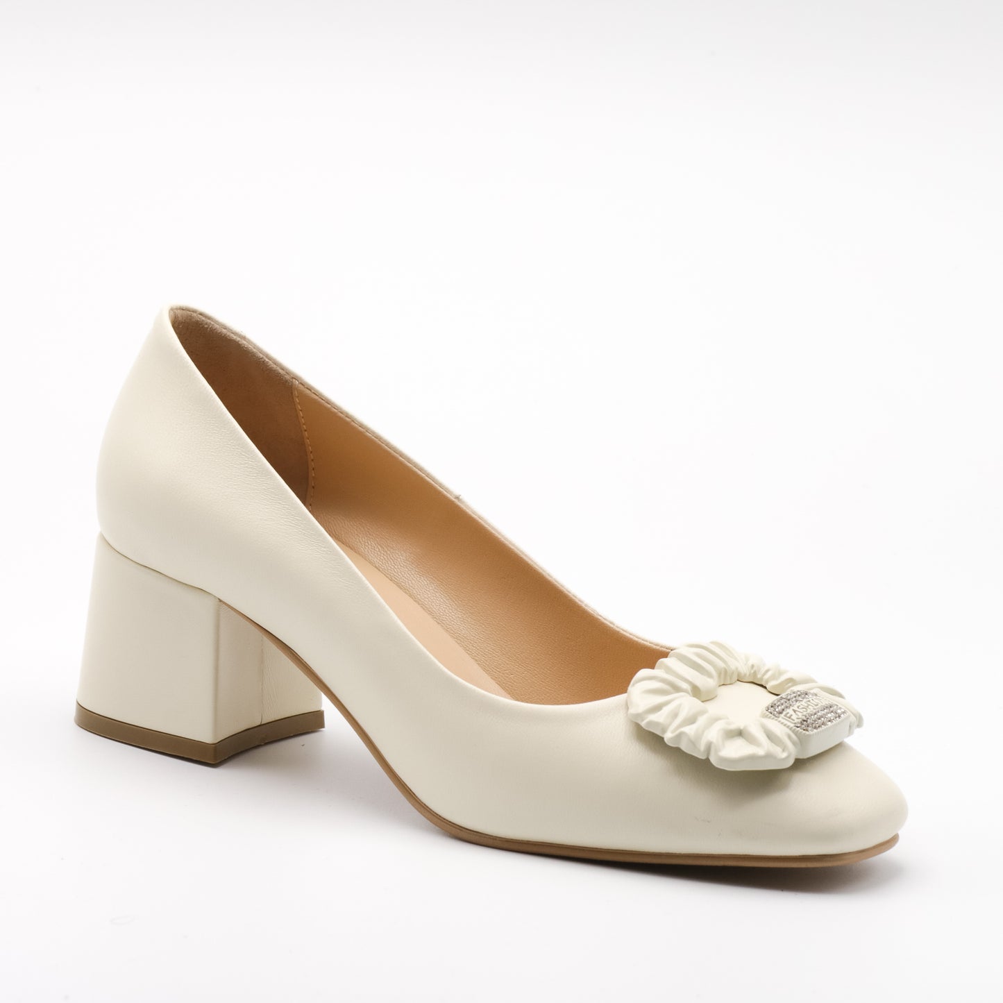 Pantofi cu toc damă din piele naturală H6280
