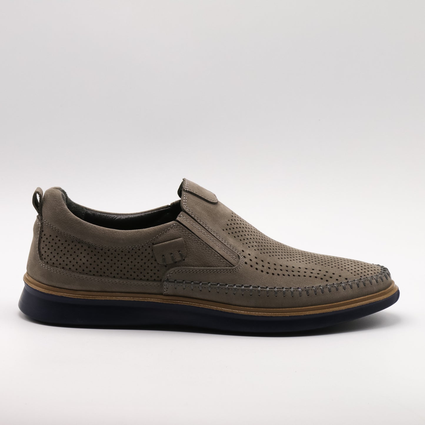 Pantofi casual bărbați din piele naturala perforată 808/65