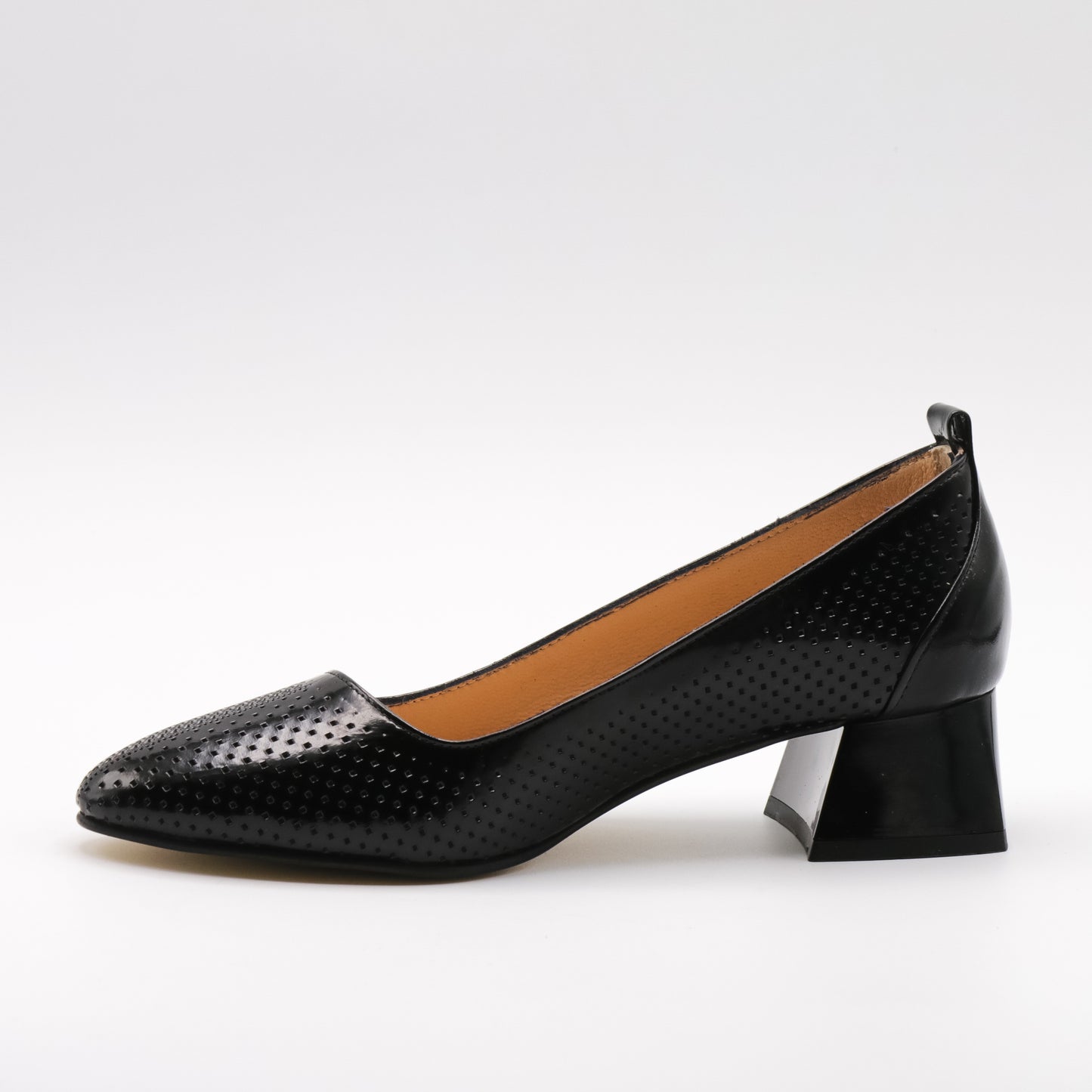 Pantofi cu toc damă din piele naturală 1389