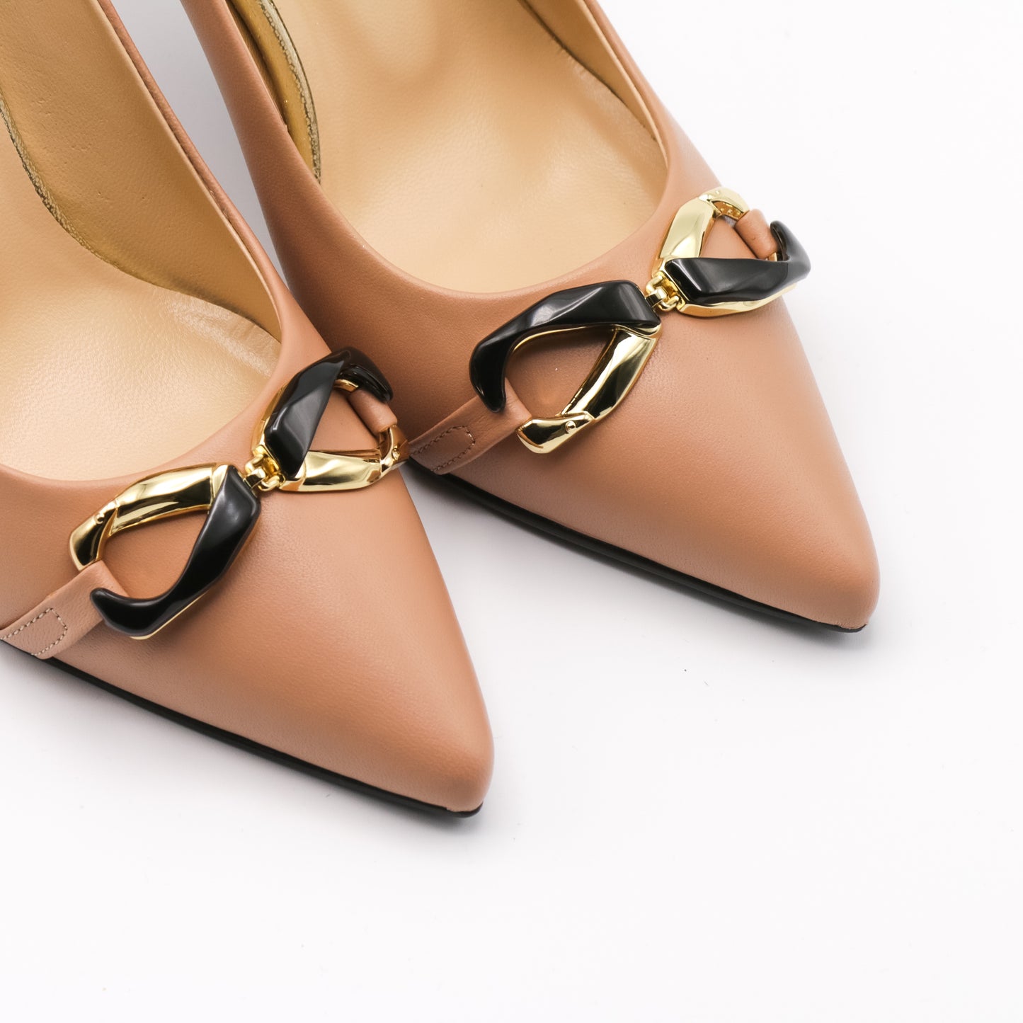 Pantofi stiletto damă din piele naturală H6240
