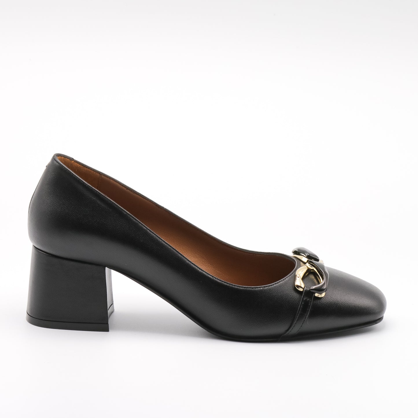 Pantofi cu toc damă din piele naturală H6349