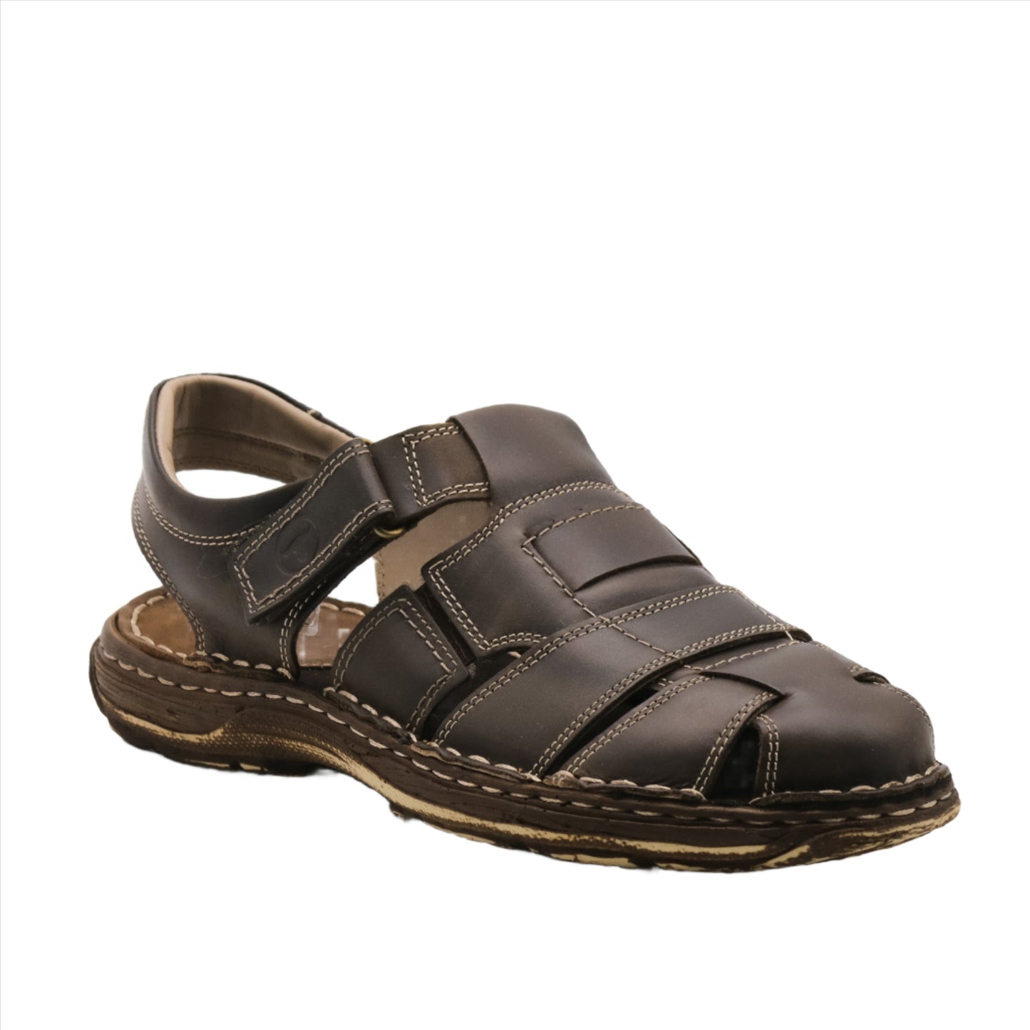 SANDALE BARBATI DIN PIELE NATURALA 809