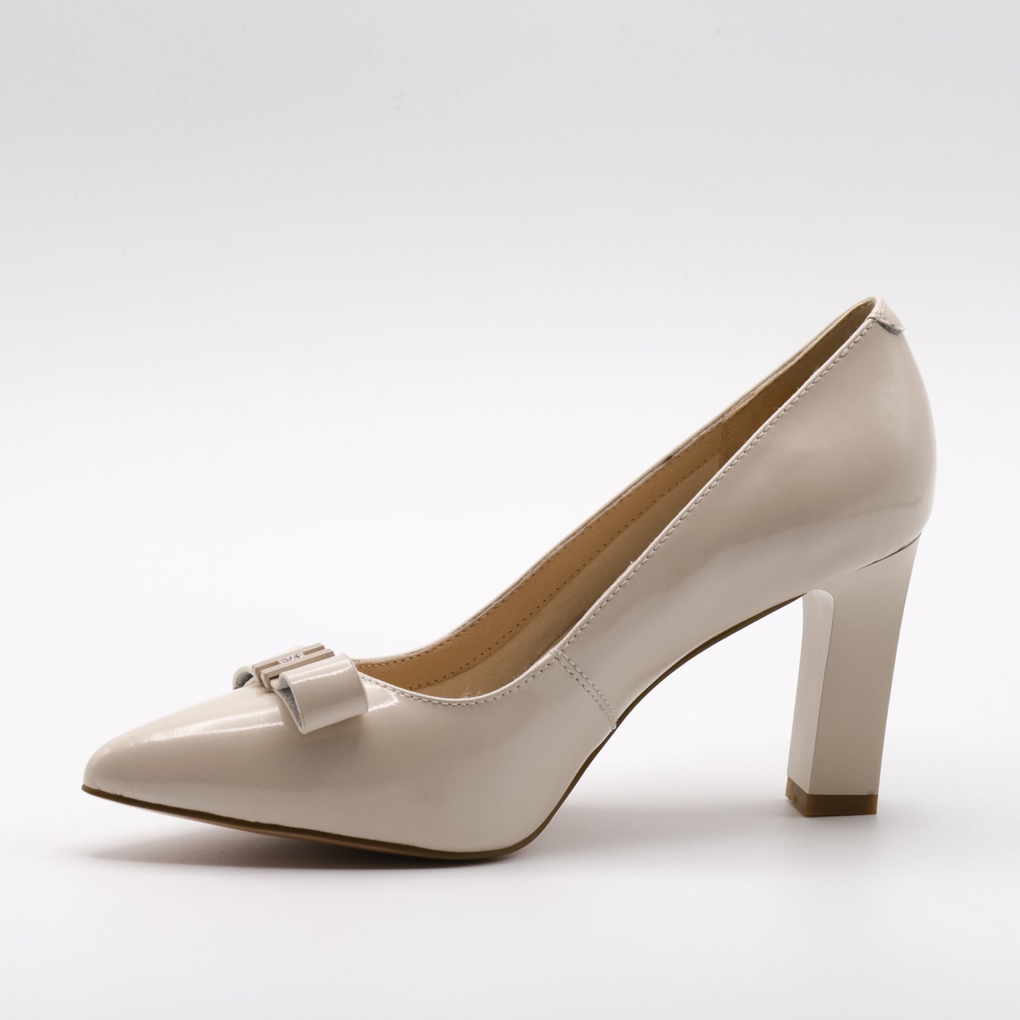 Pantofi cu toc damă din piele naturală 4429