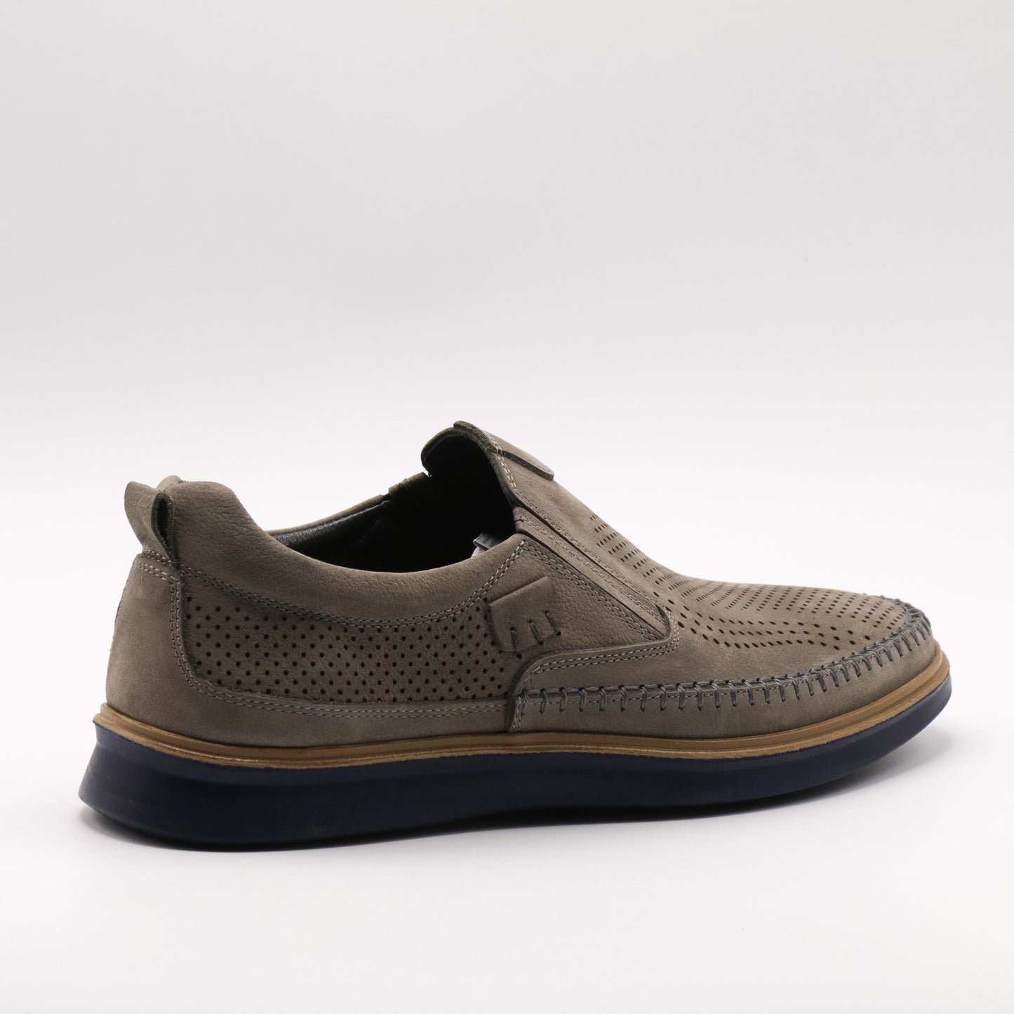 Pantofi casual bărbați din piele naturala perforată 808/65
