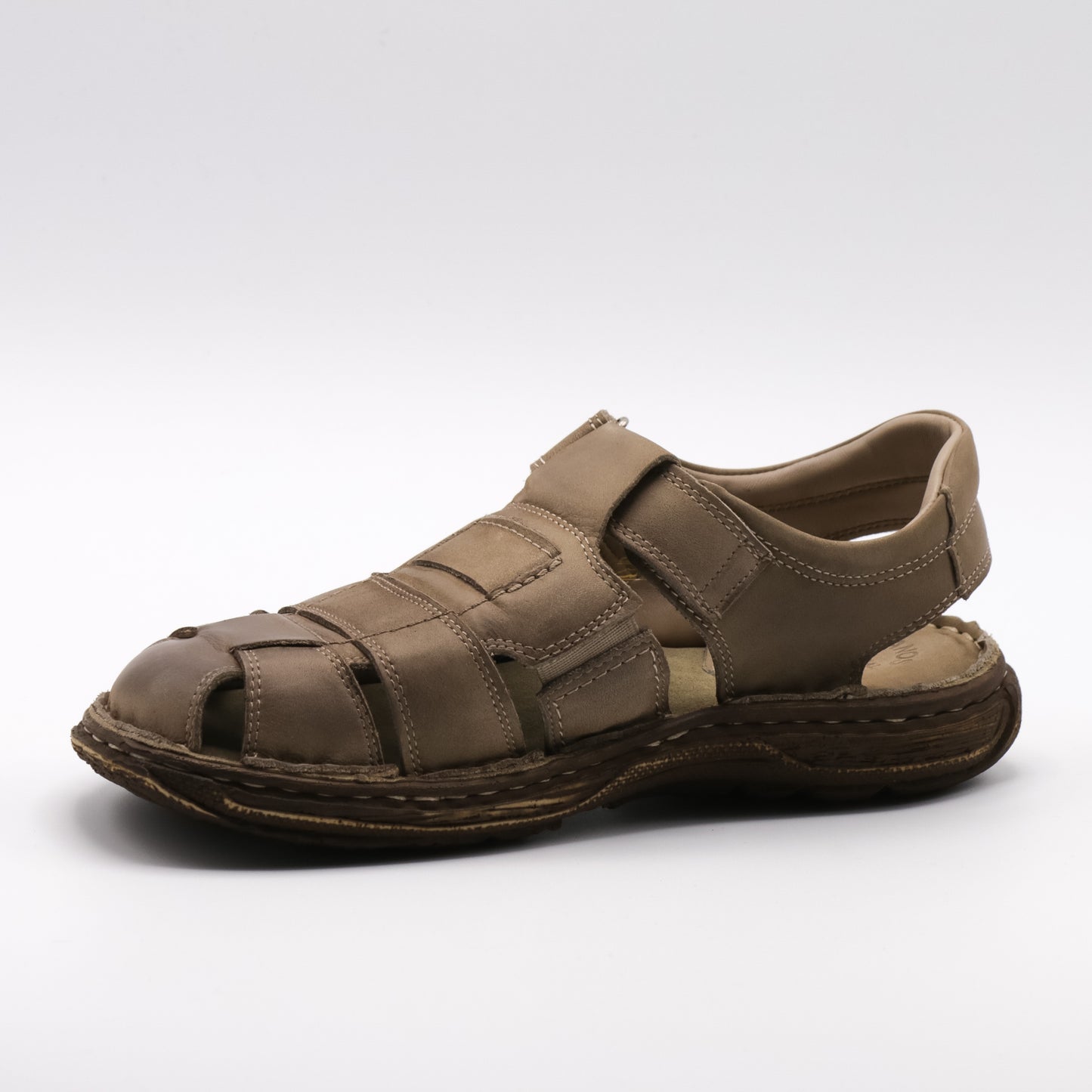 SANDALE BARBATI DIN PIELE NATURALA 809