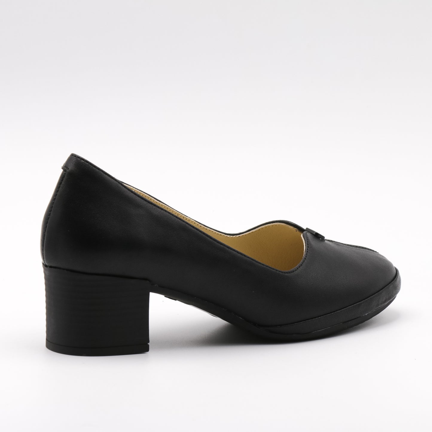 Pantofi cu toc damă din piele naturală/perforată 6583