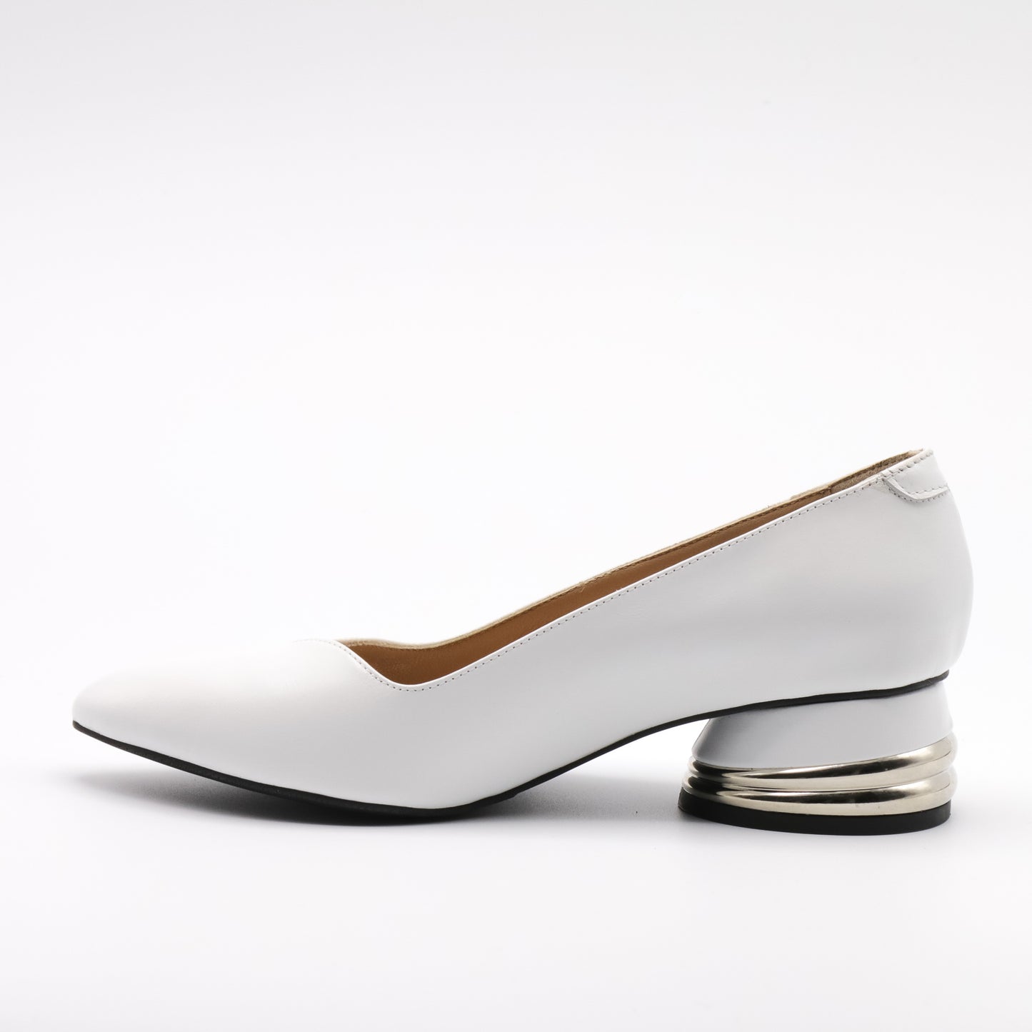 Pantofi cu toc damă din piele naturală 779
