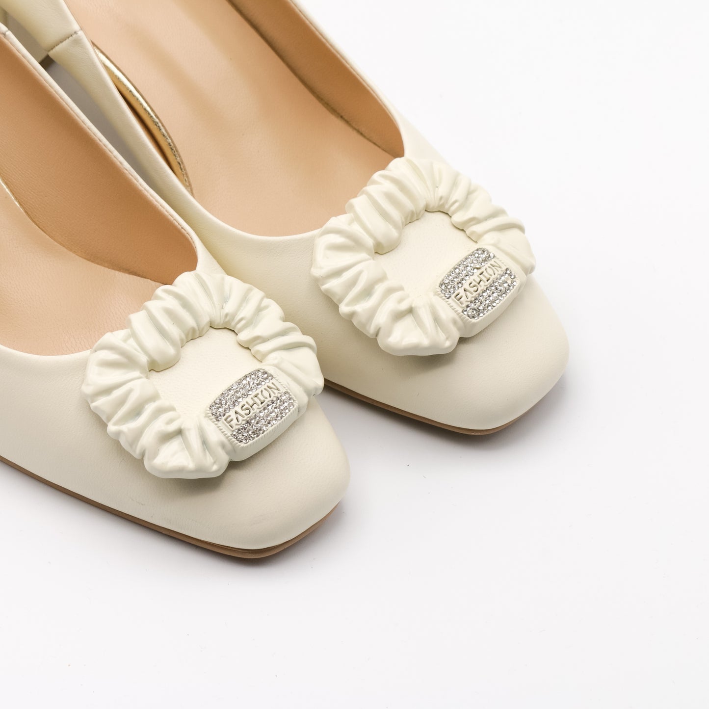 Pantofi cu toc damă din piele naturală H6280