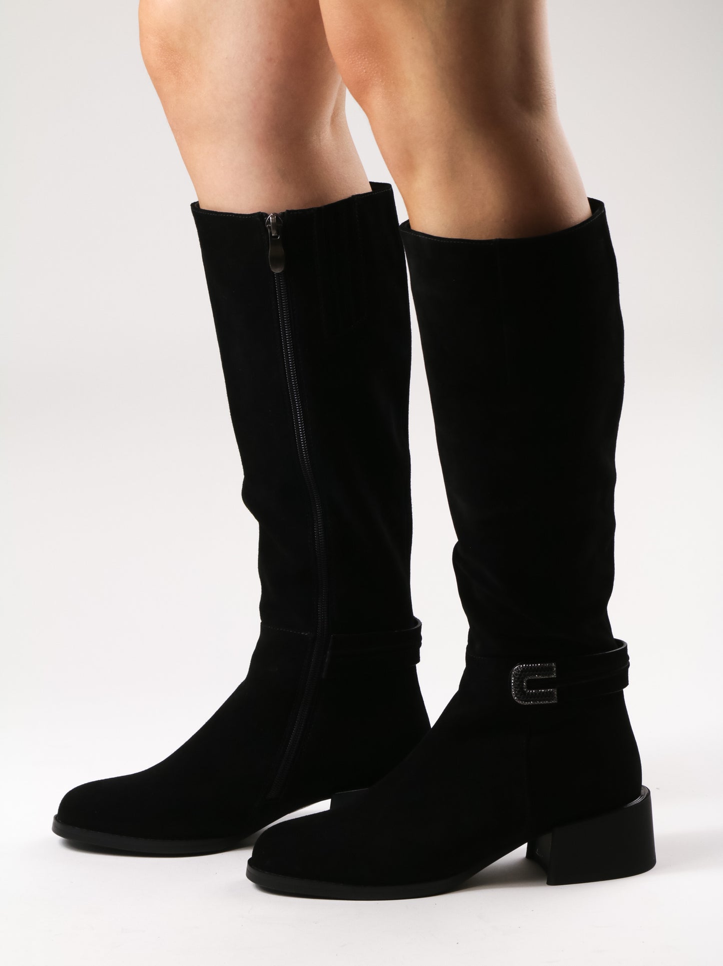 Cizme de dama din piele naturala S617