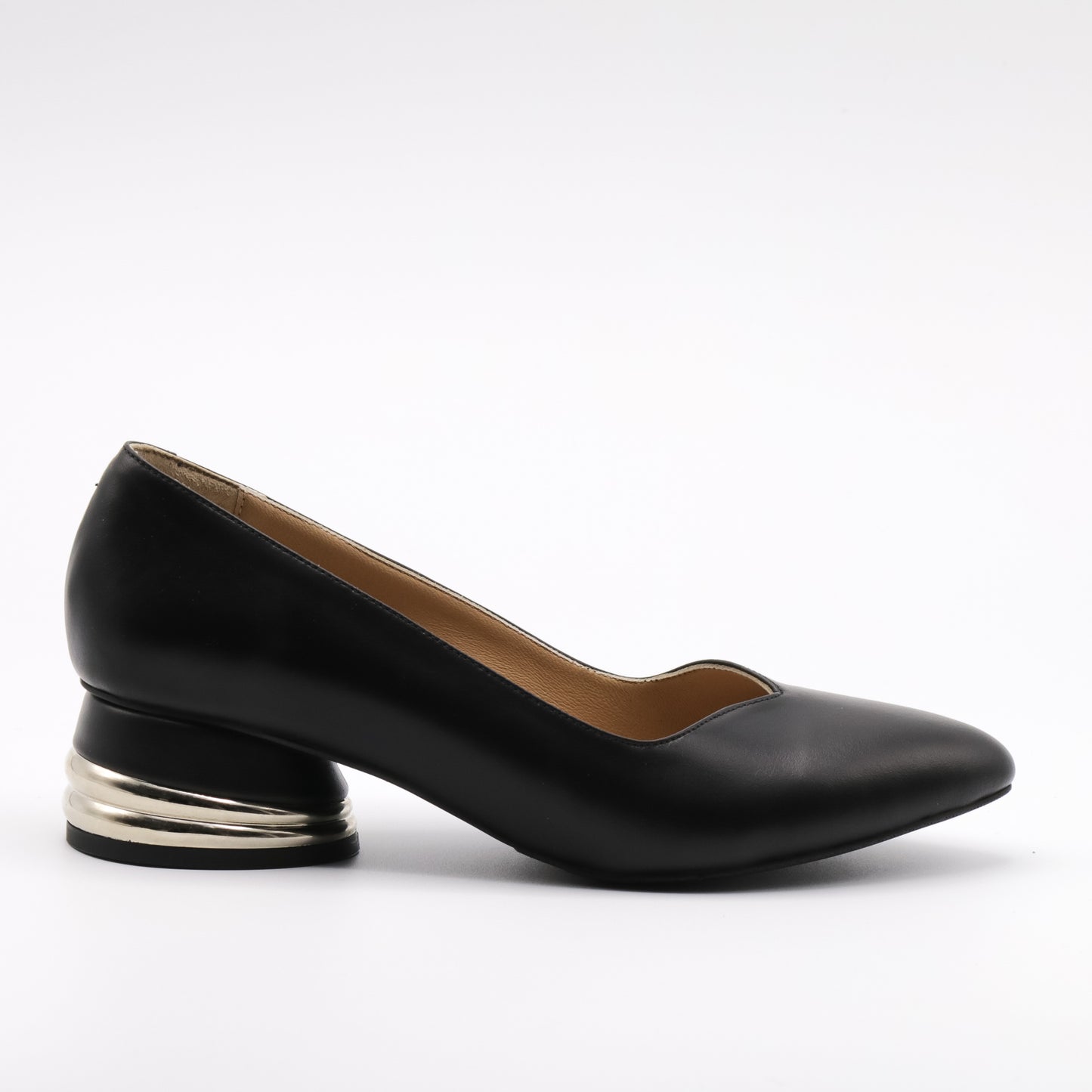 Pantofi cu toc damă din piele naturală 779