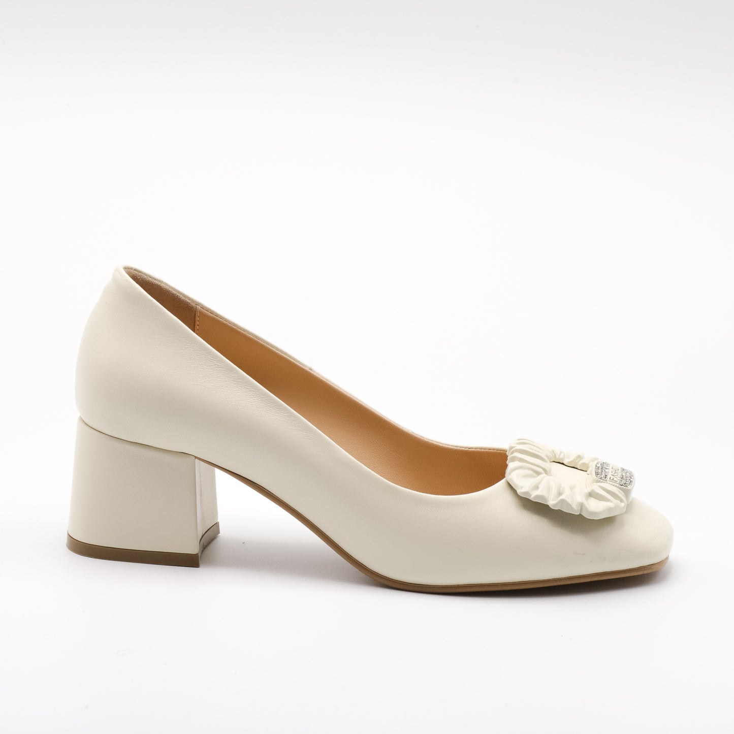 Pantofi cu toc damă din piele naturală H6280