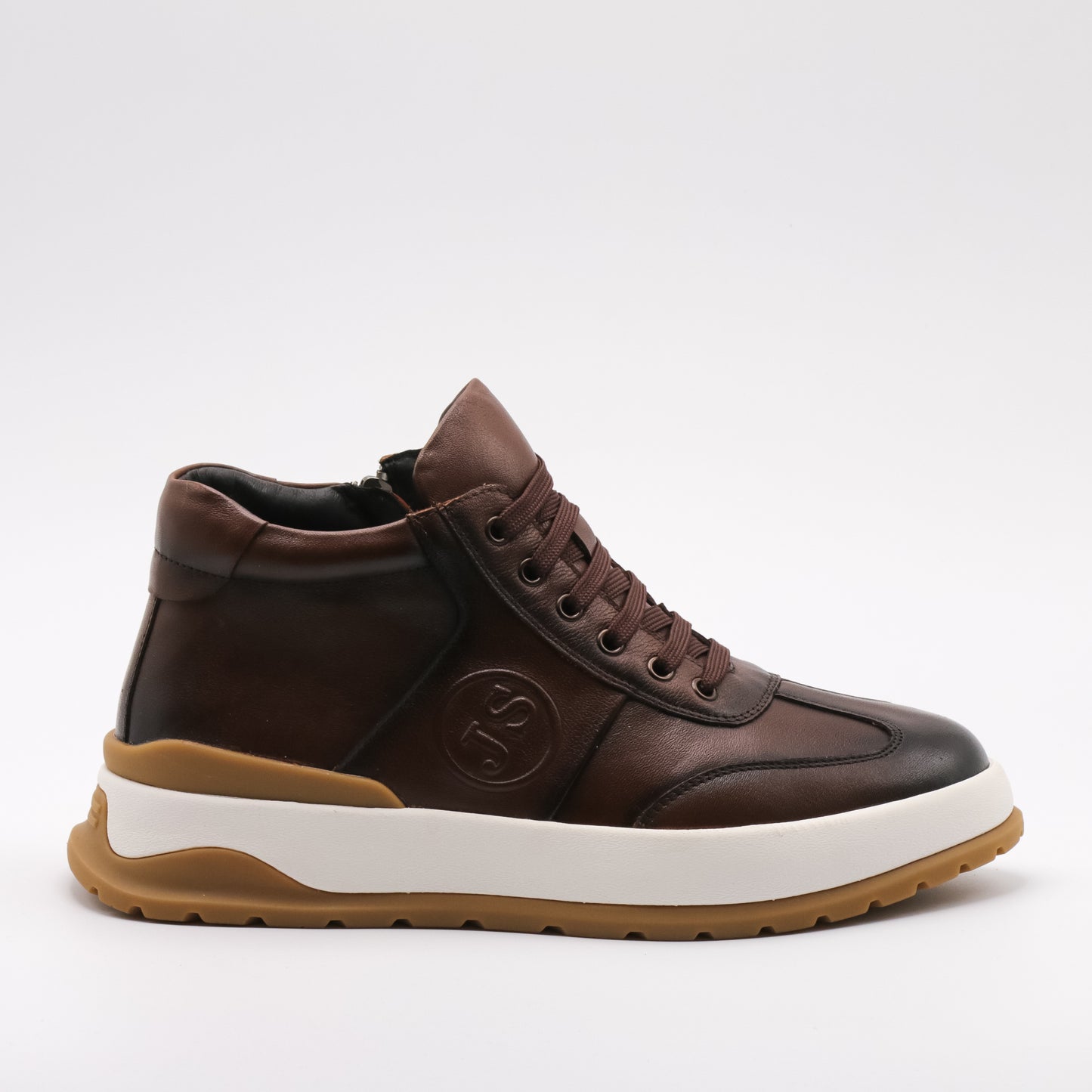 Sneakers bărbați din piele naturala L369