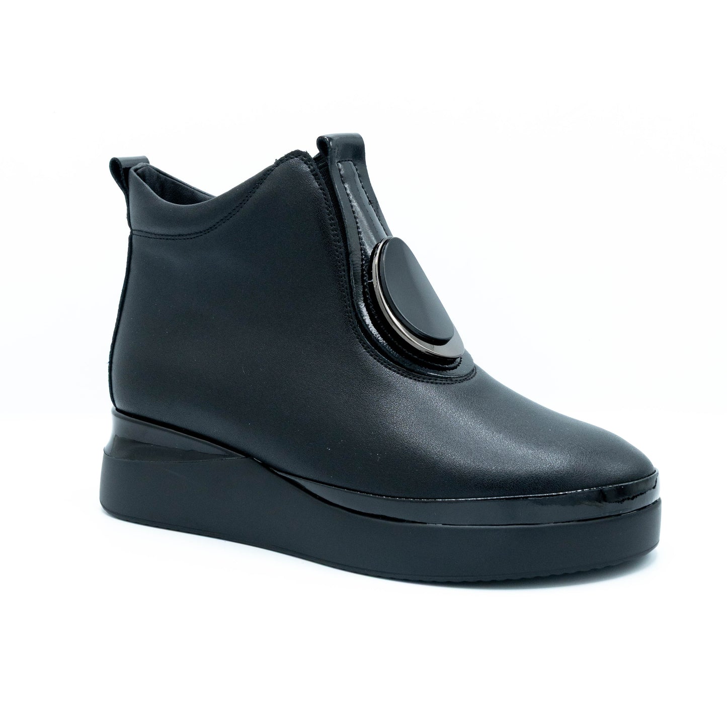 Botina dama din piele naturala- B6516-15