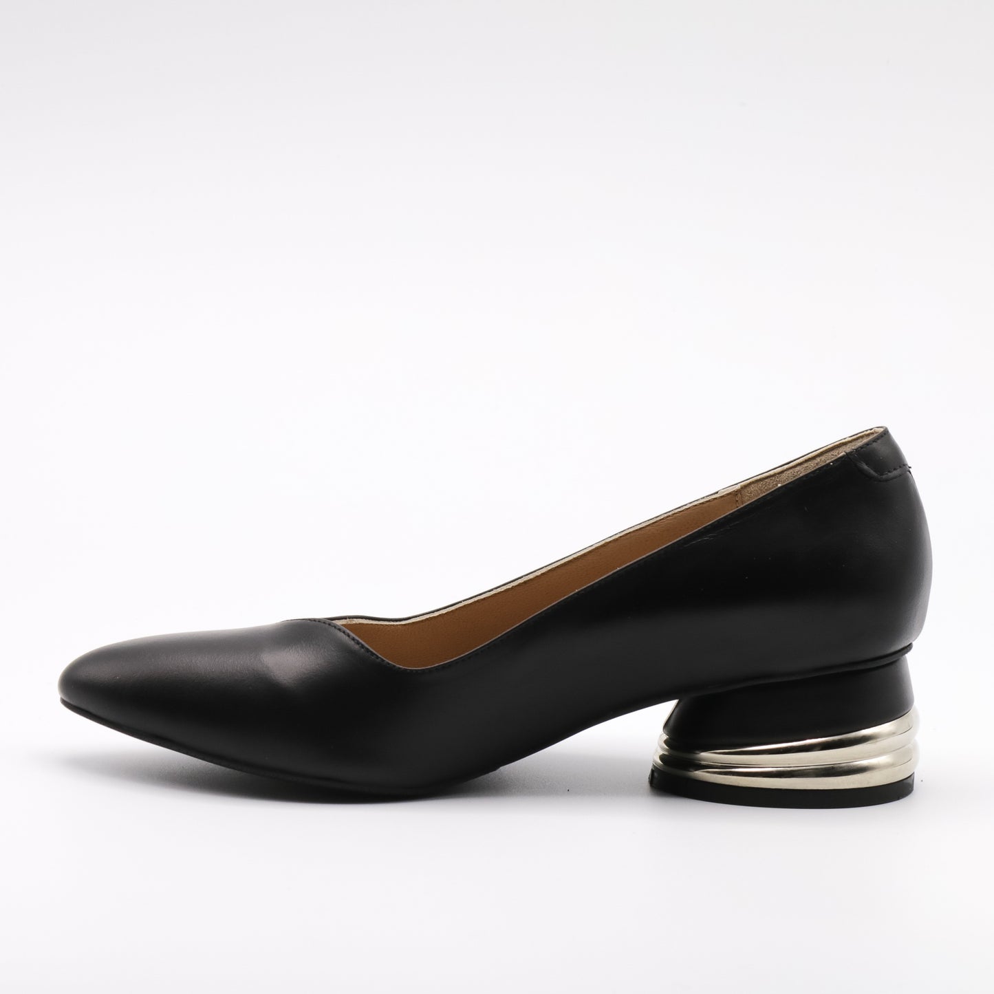 Pantofi cu toc damă din piele naturală 779
