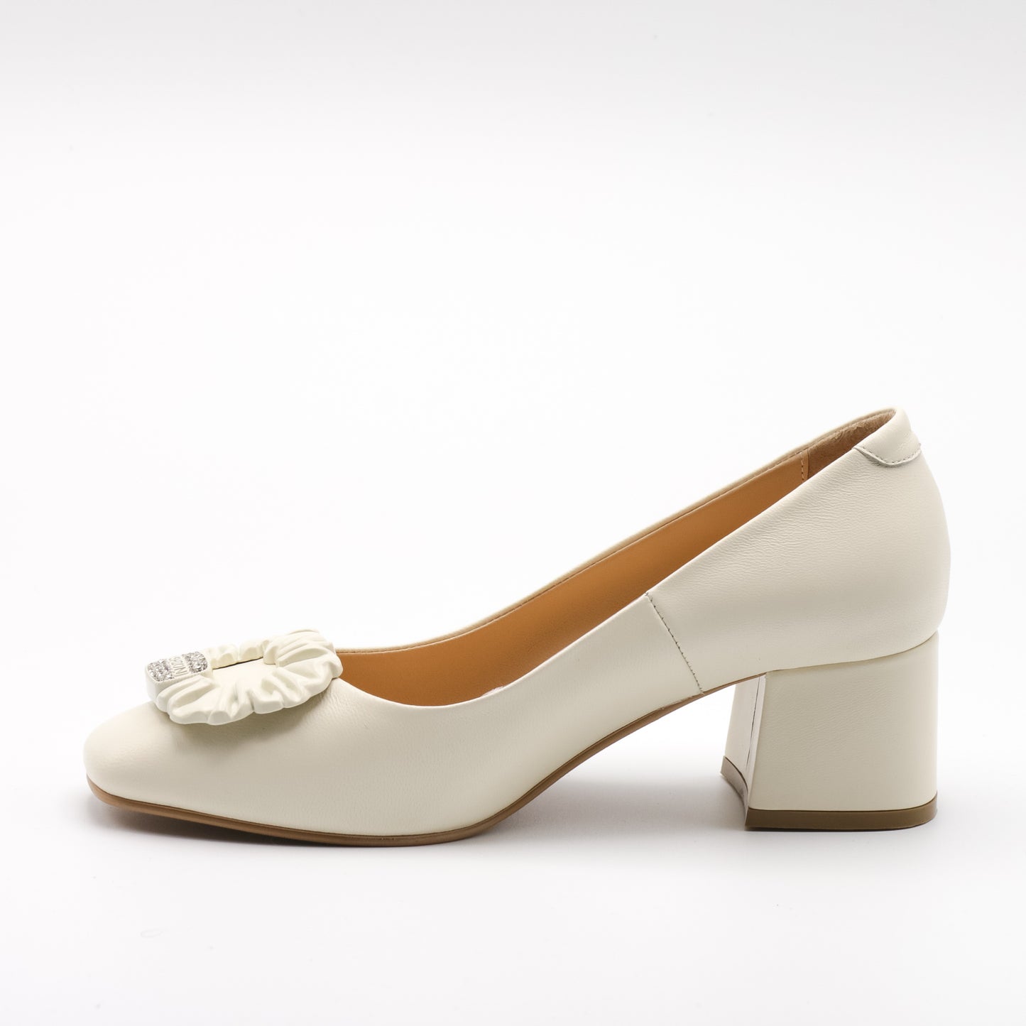 Pantofi cu toc damă din piele naturală H6280