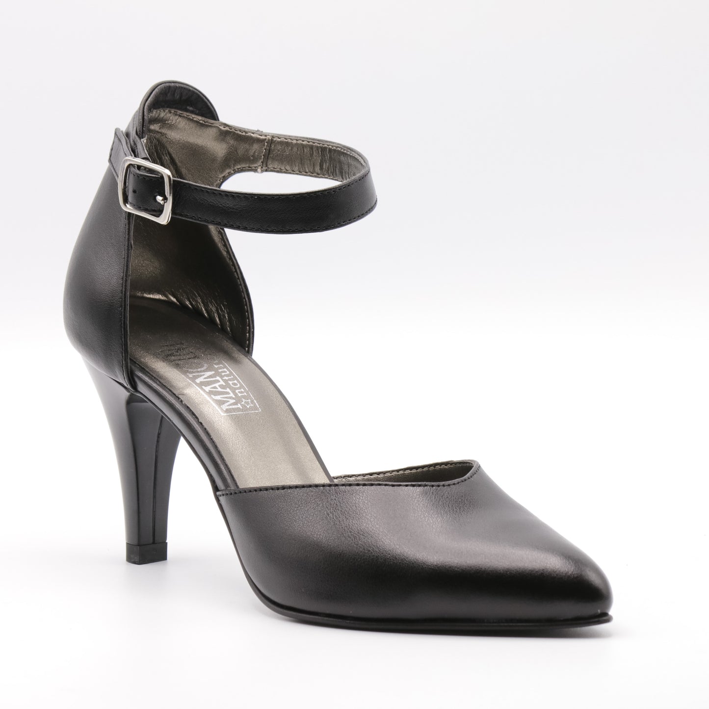 Pantofi dama cu toc din piele naturala 2946