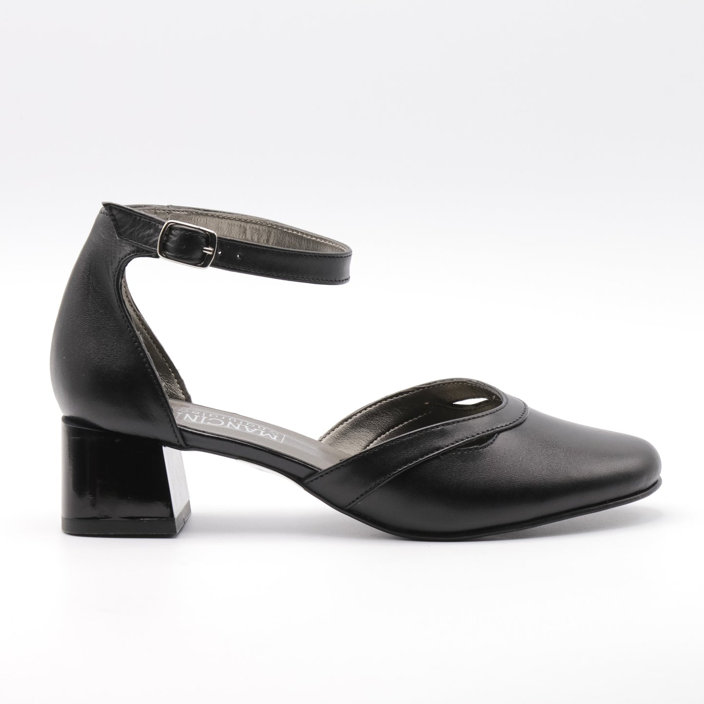 Pantofi dama cu toc din piele naturala 2956