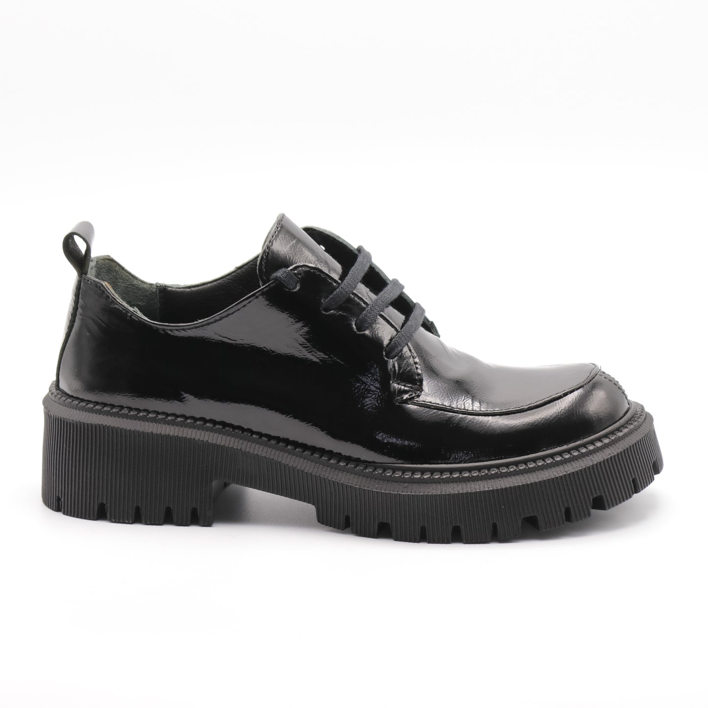 Pantofi casual dama din piele naturală lăcuită DP33