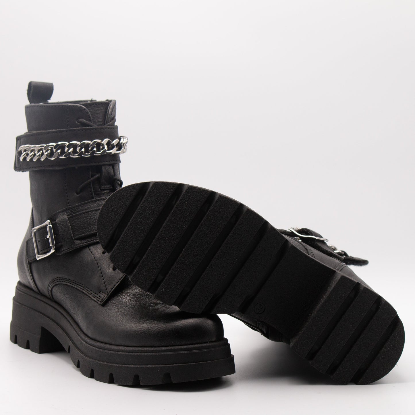 Ghete din piele naturala 9100