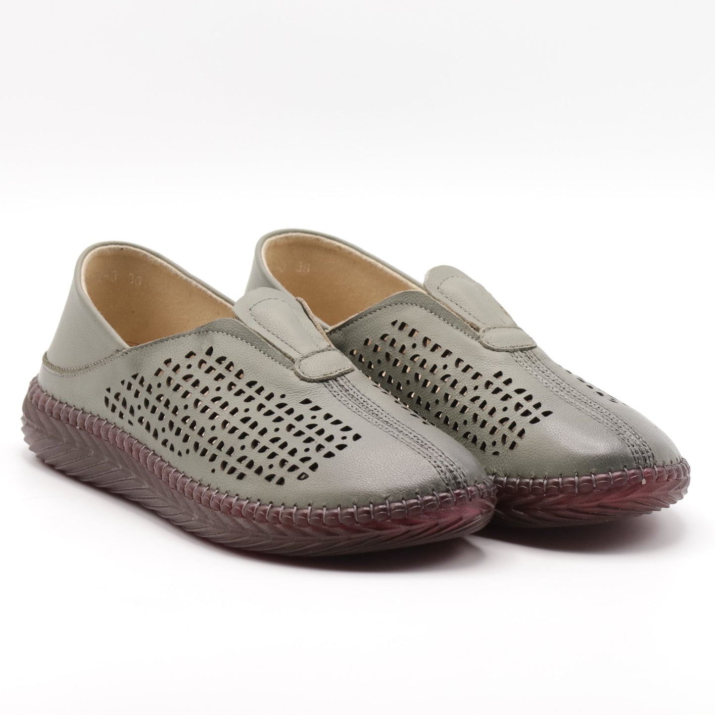 Pantofi casual din piele naturala 7672