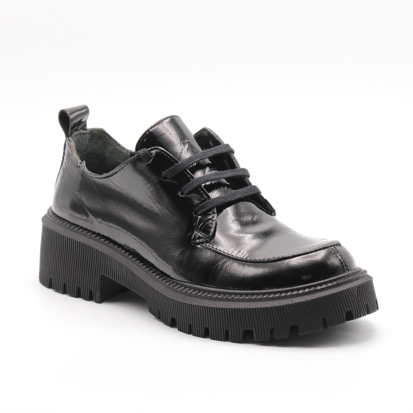Pantofi casual dama din piele naturală lăcuită DP33