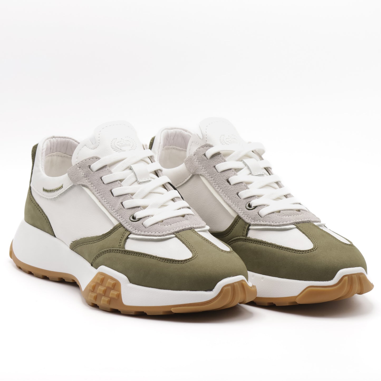 Sneakers bărbați din piele naturală 8606