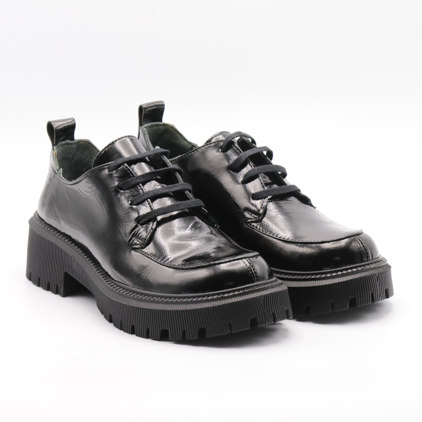 Pantofi casual dama din piele naturală lăcuită DP33