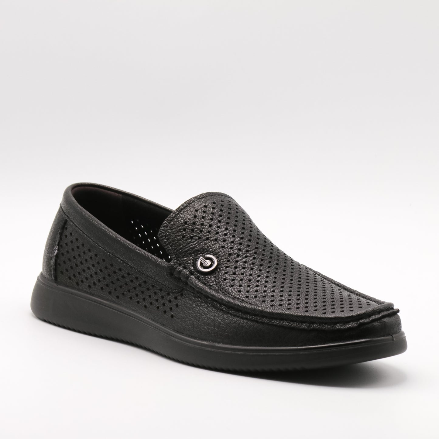 Pantofi casual bărbați din piele naturala perforată 891-L008