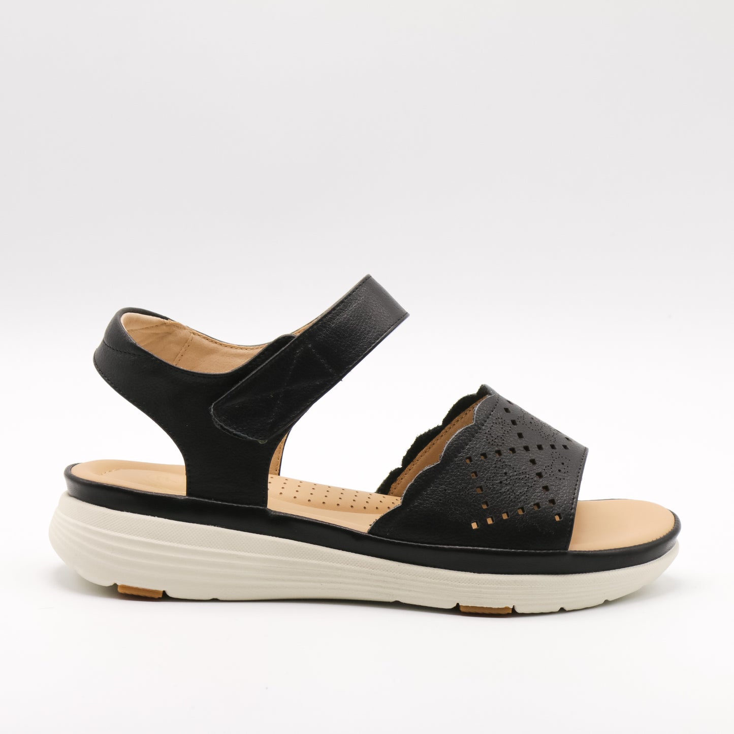 Sandale casual damă din piele naturală 90332