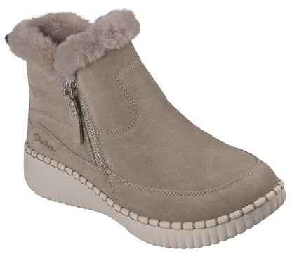 Ghete dama piele intoarsa Skechers Relaxed Fit®-168108