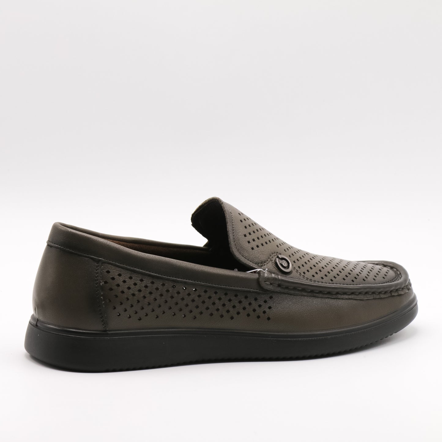 Pantofi casual bărbați din piele naturala perforată 891-L008