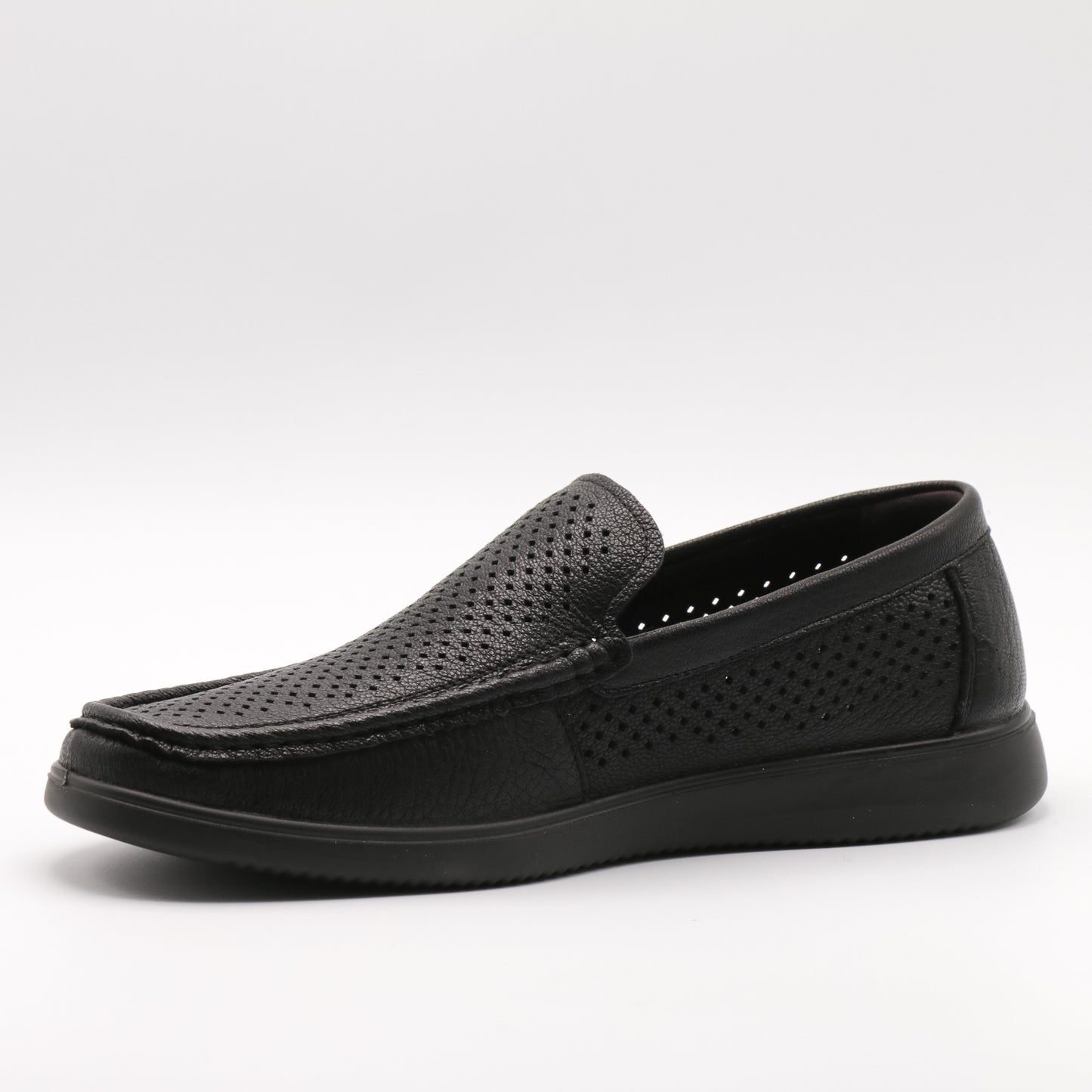Pantofi casual bărbați din piele naturala perforată 891-L008