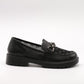 Pantofi casual damă din piele naturală și material textil 230562