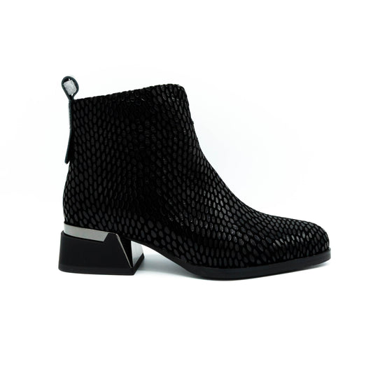 Botine dama din piele naturala- L341-A332