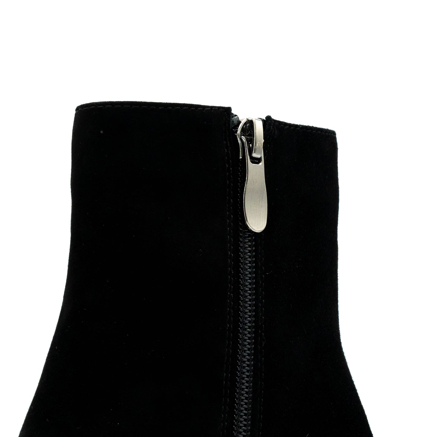 Botine dama din piele naturala intoarsa- P550-K199R