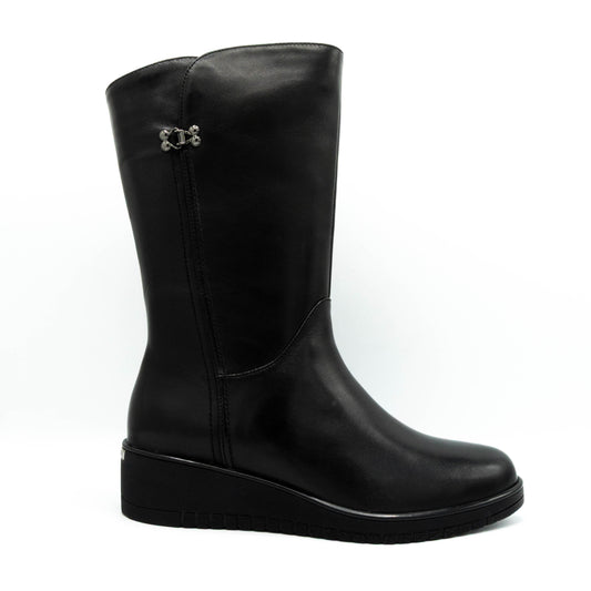 Cizma dama din piele naturala- Y732-727-1