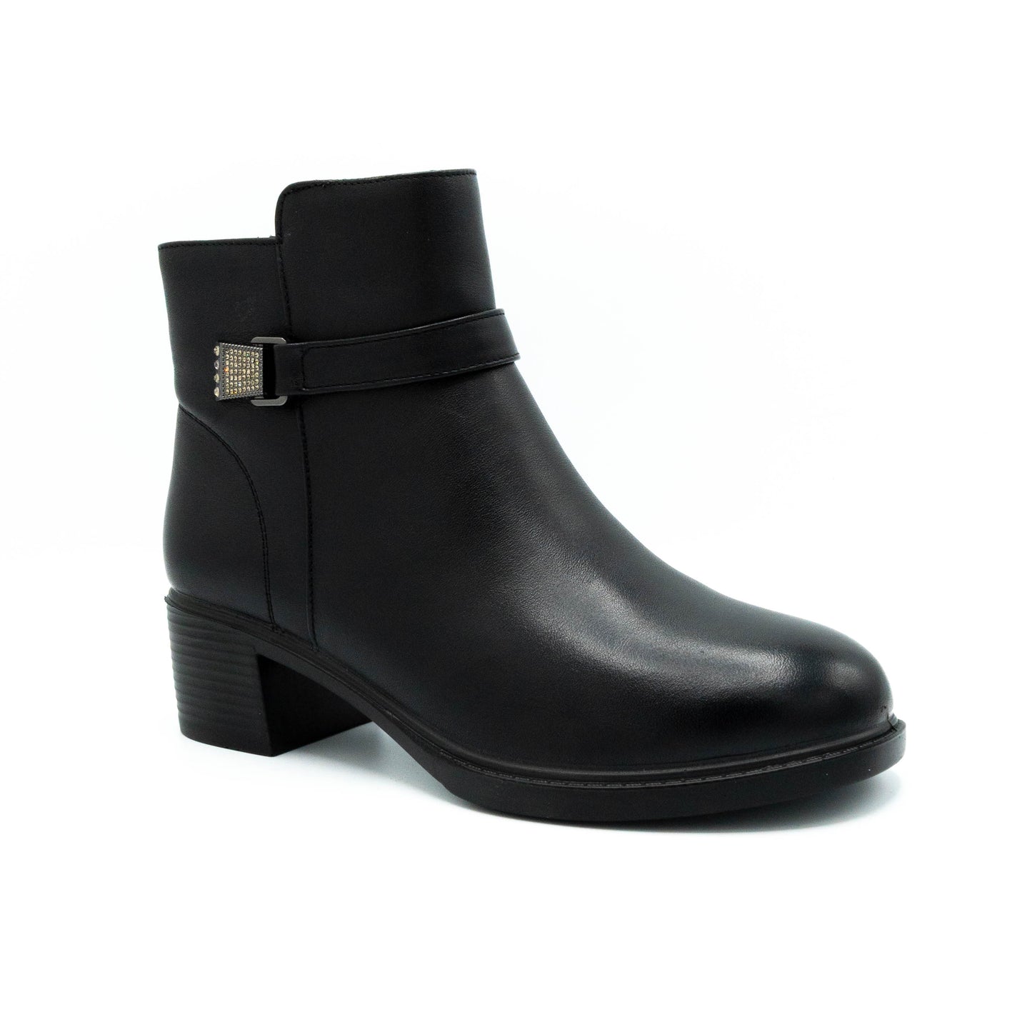 Botine dama din piele naturala- E3951