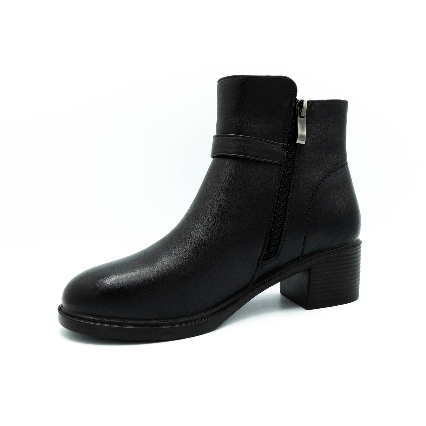 Botine dama din piele naturala- E3951