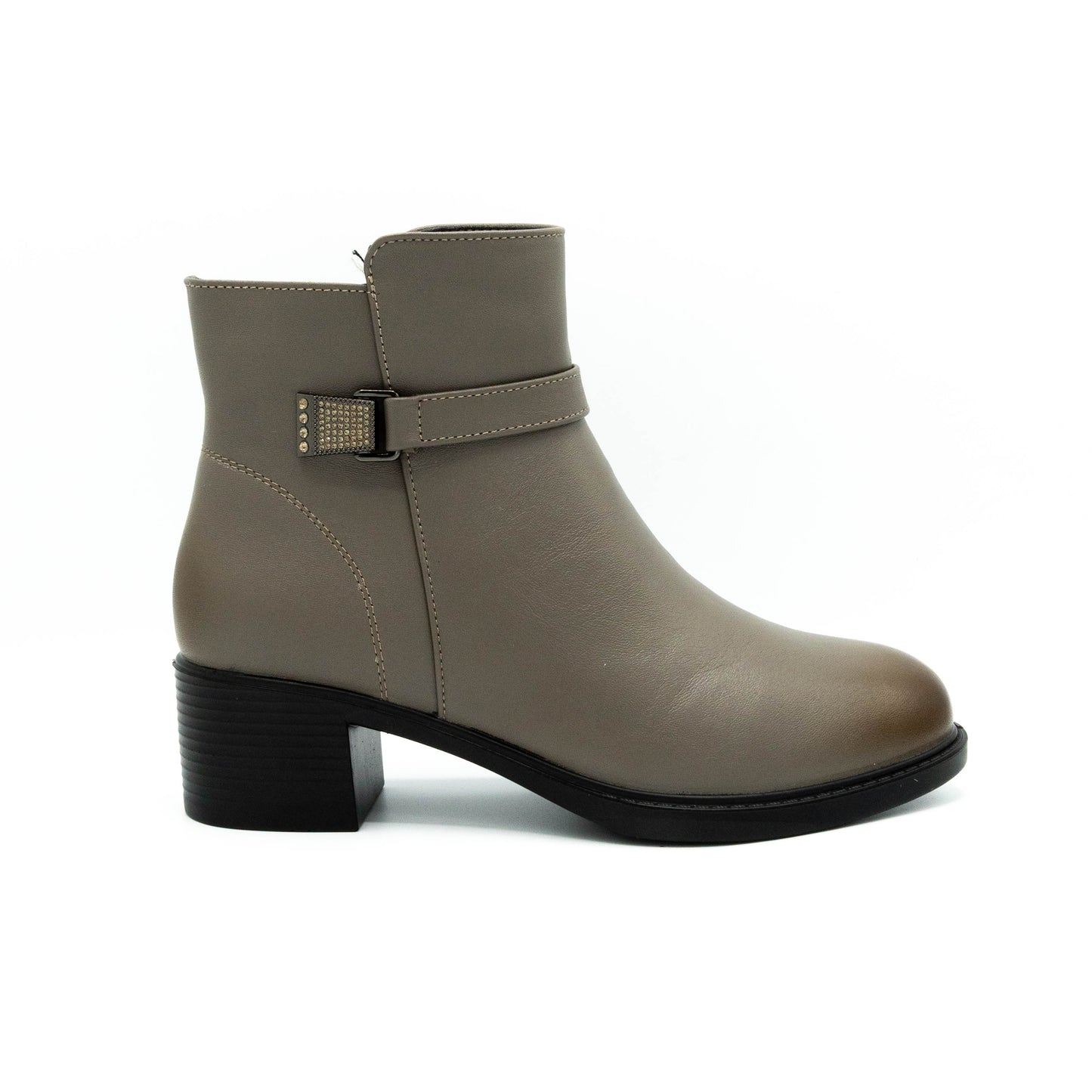 Botine dama din piele naturala- E3951