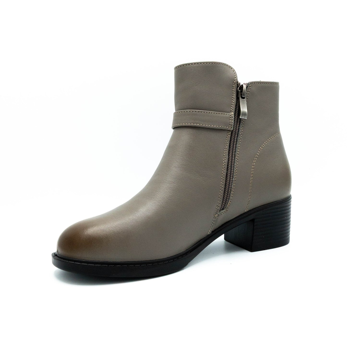 Botine dama din piele naturala- E3951