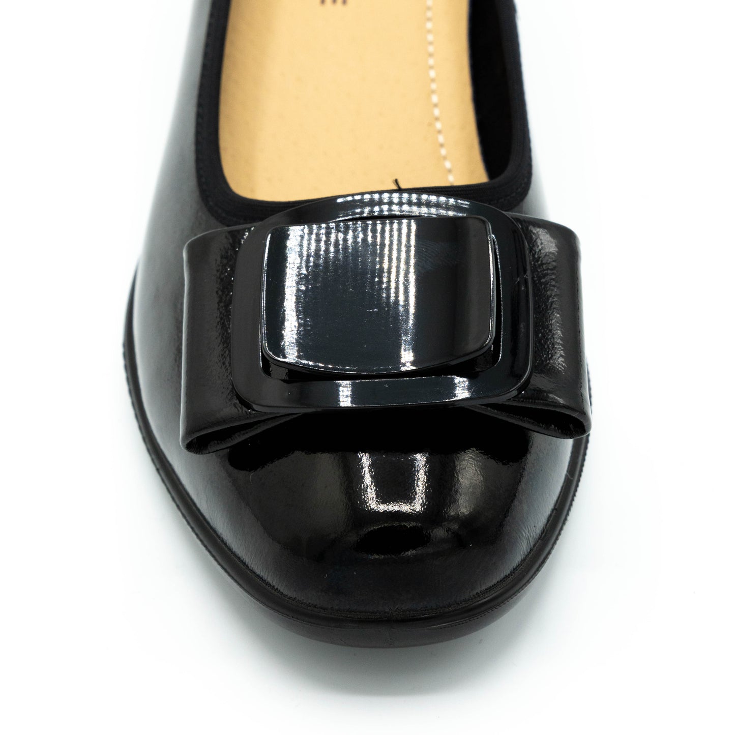 Pantofi dama din piele naturala lacuita- 5900
