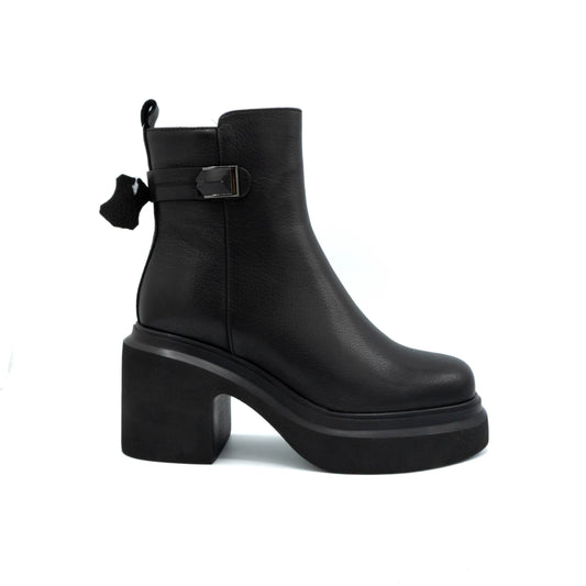 Botine dama din piele naturala P113-684
