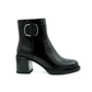 Botine dama din piele naturala - P550-K199R
