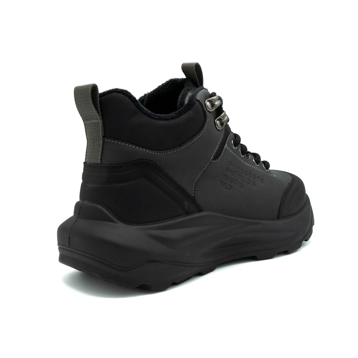 Ghete tip sneachers din piele naturala- CH25898