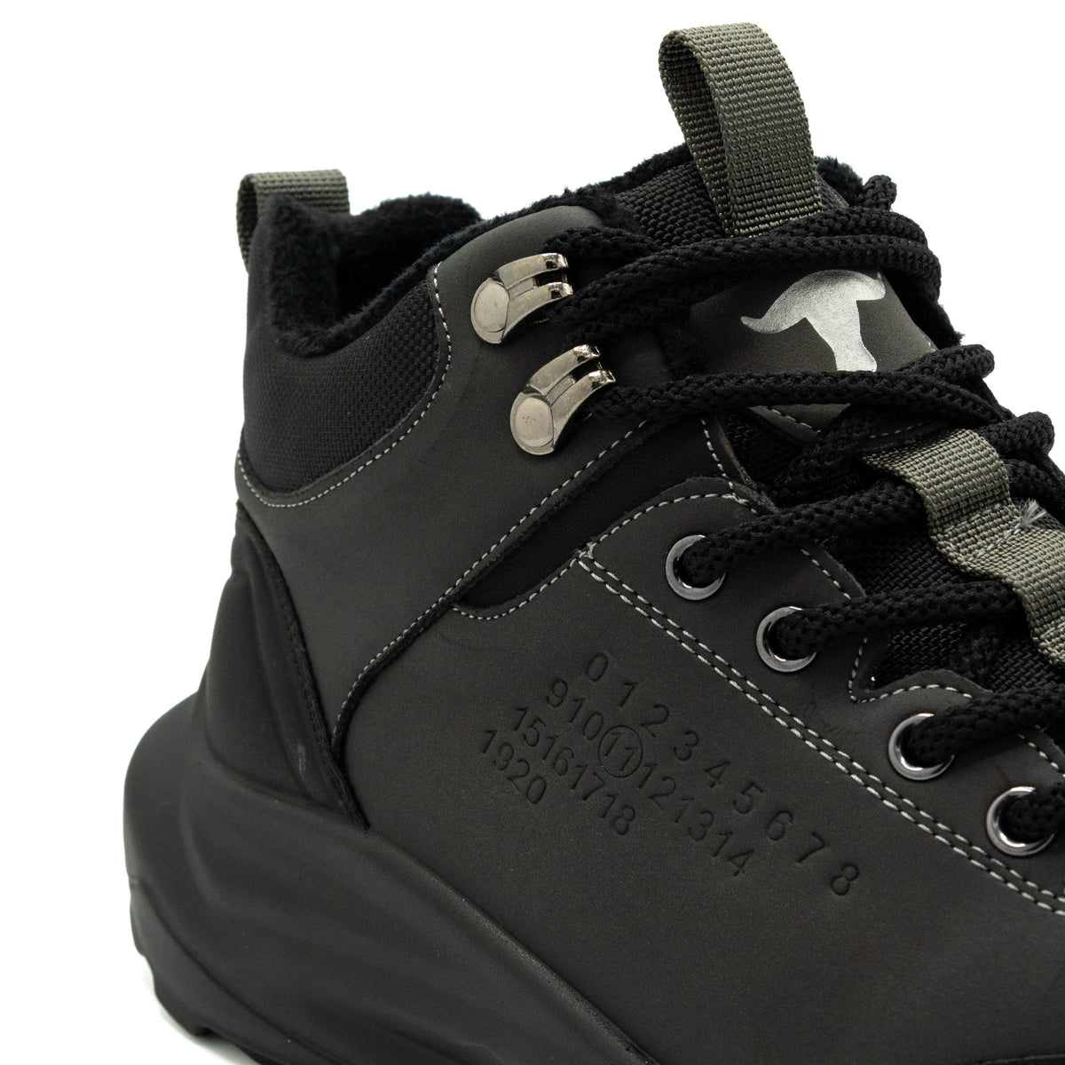 Ghete tip sneachers din piele naturala- CH25898